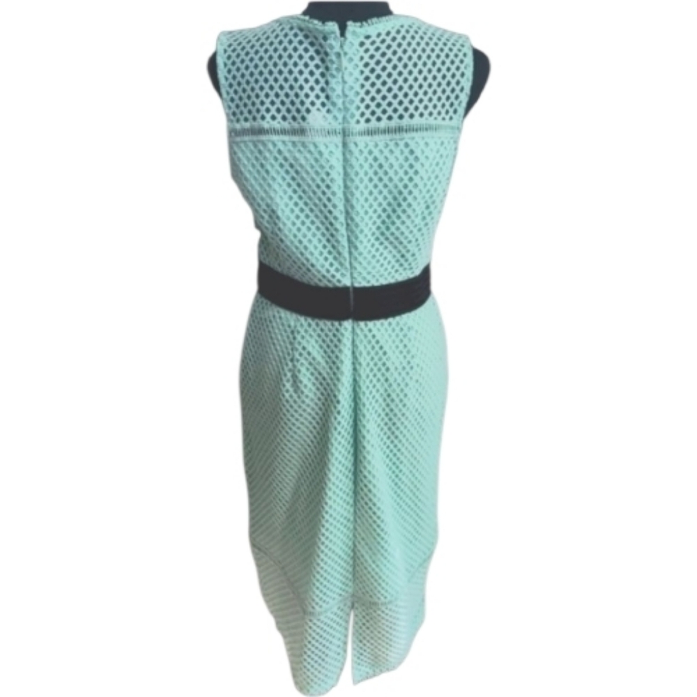 New York and Company Green Midi Dress Size 8 - Picture 4 of 5